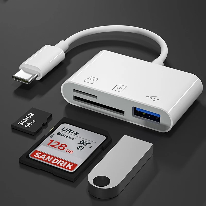 Usb Hub Type C - 3 In 1 Type-c To USB