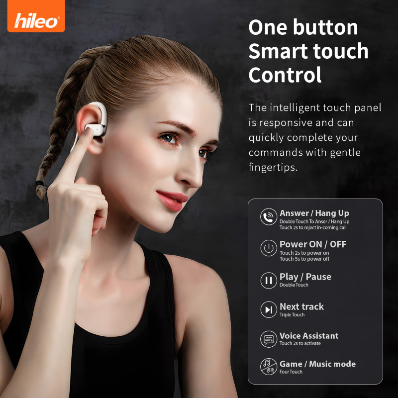 HiLeo Hi77 5.4 Open Ear Hanger - Wired Earphone Lightning ulasan dan harga