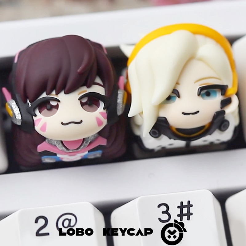 OW Kiriko & D.Va Resin Artisan - Tablet Cute Accessories ulasan dan harga