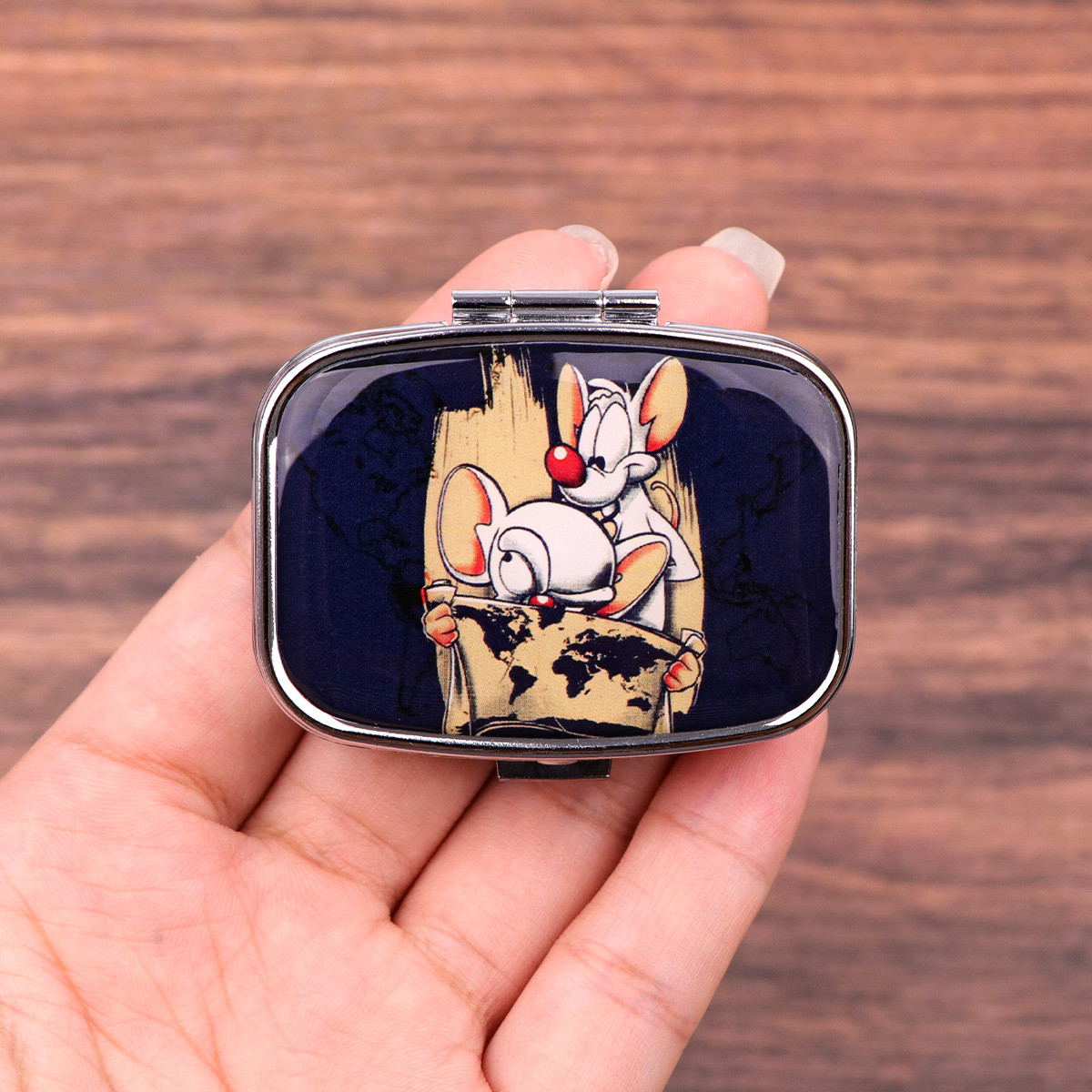 Cute Mouse Cartoon Travel Pill - Tablet Cute Accessories ulasan dan harga