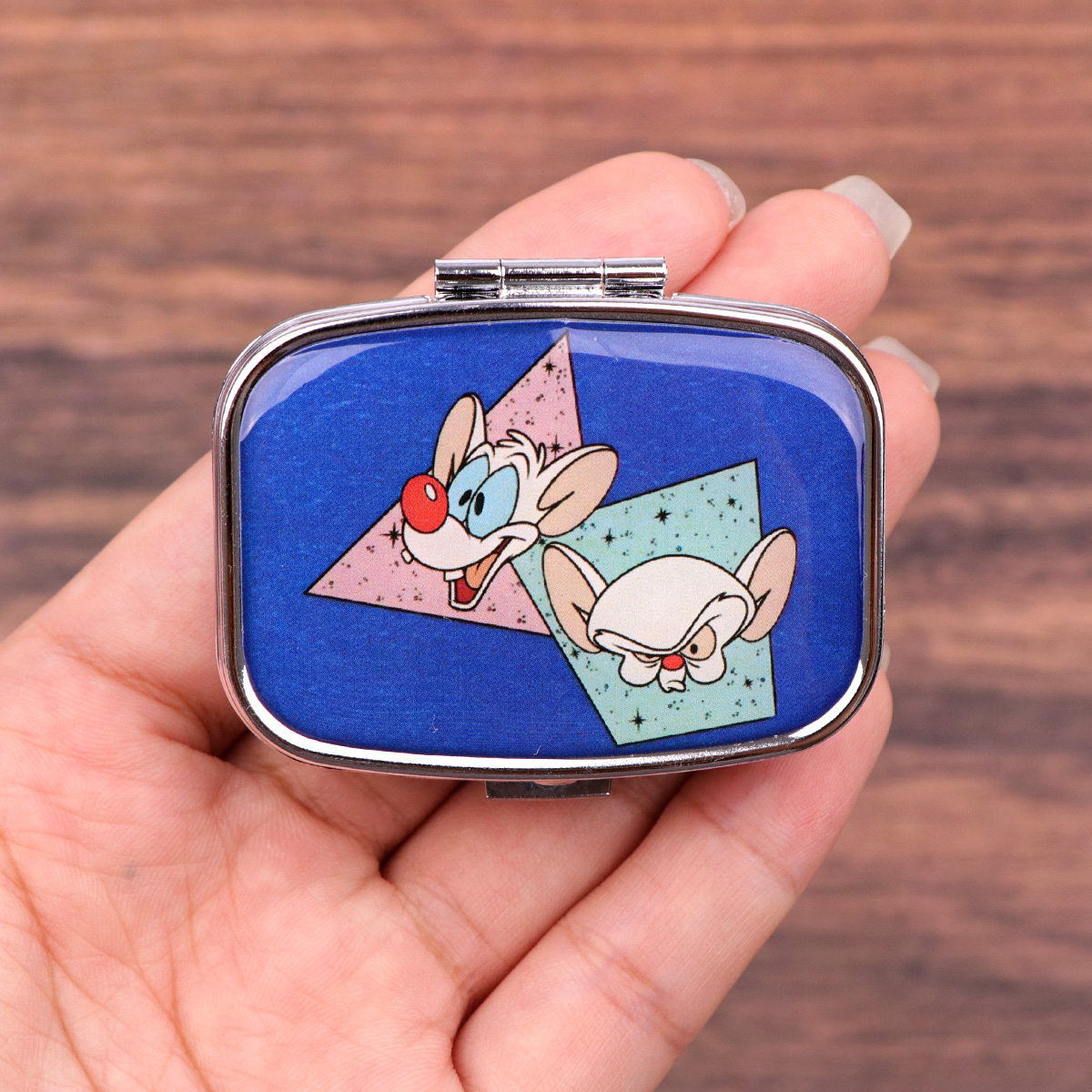 Cute Mouse Cartoon Travel Pill - Tablet Cute Accessories ulasan dan harga
