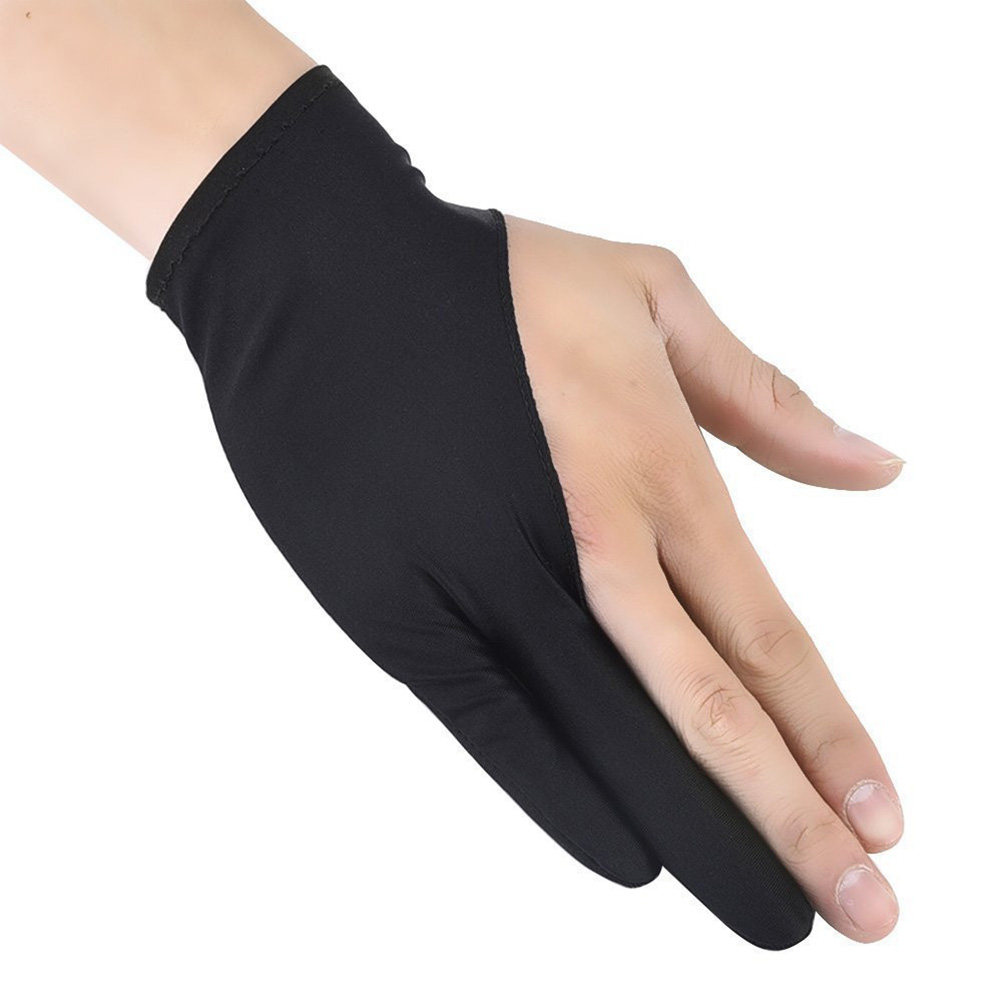 2Pcs Two Finger Drawing Gloves - Drawing Glove Artist ulasan dan harga