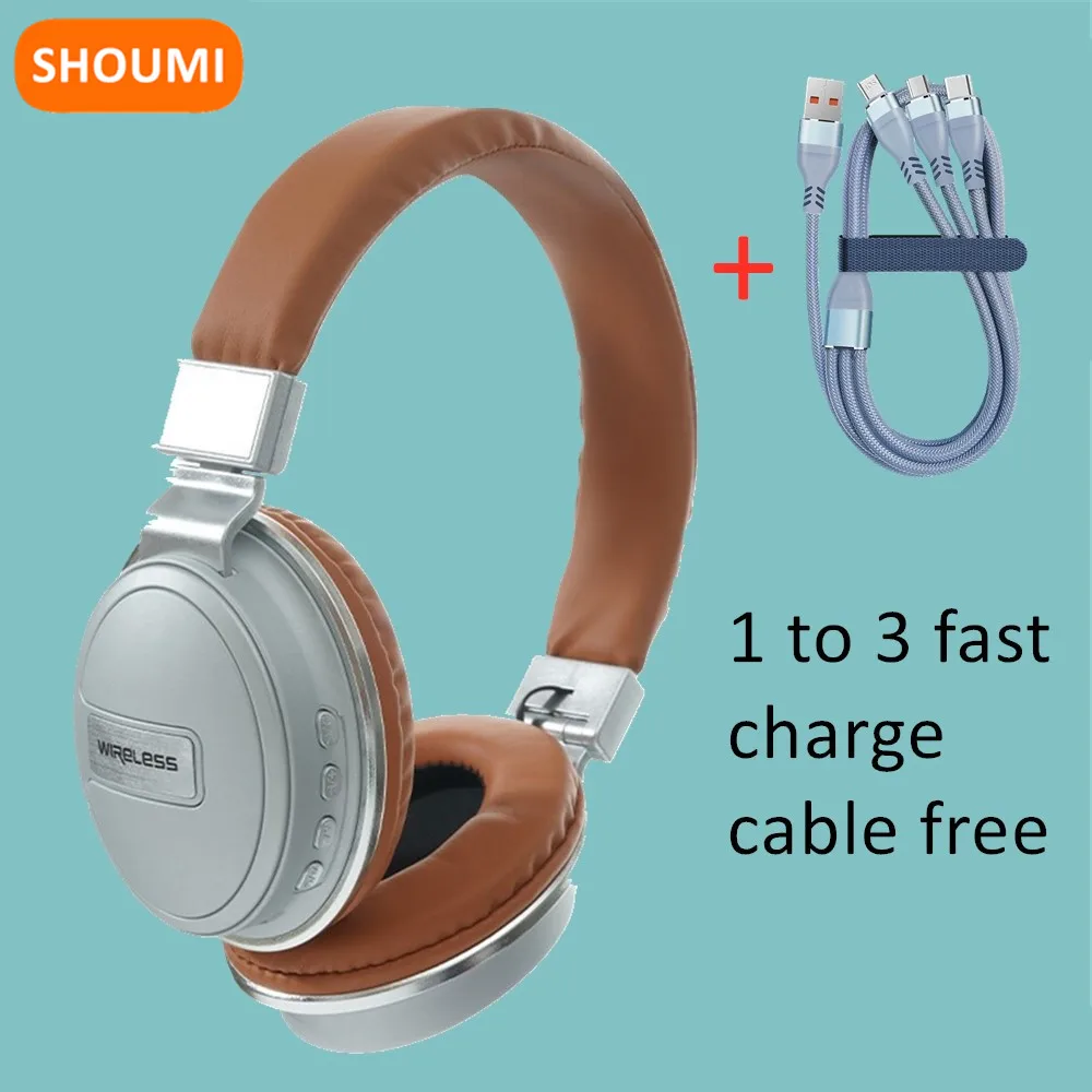 Shoumi Bluetooth Headphones Wi - Wired Earphone Lightning ulasan dan harga