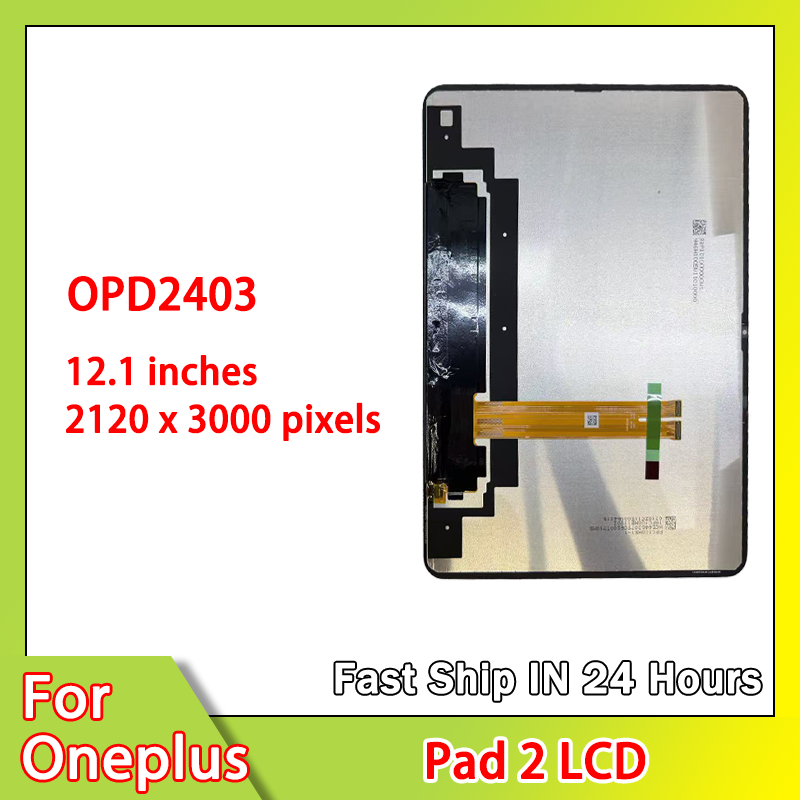 12.1“New For Oneplus Pad 2 LCD - Oneplus Tablet Accessories ulasan dan harga