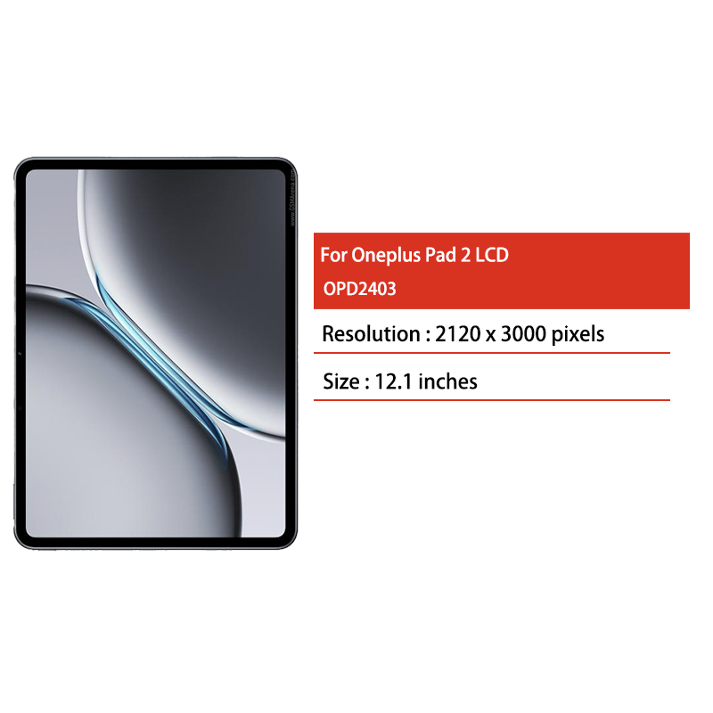 12.1“New For Oneplus Pad 2 LCD - Oneplus Tablet Accessories ulasan dan harga