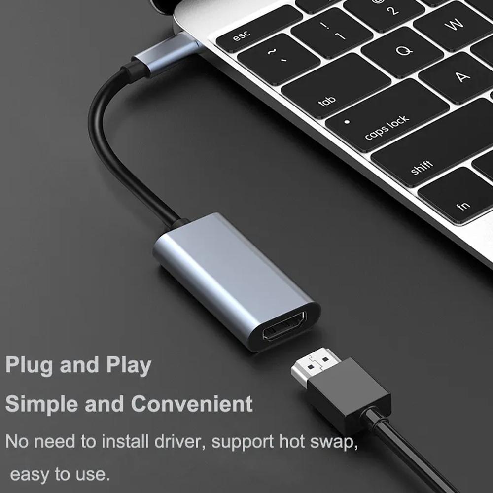 4K 60Hz Type C to HDMI Adapter - Usb Hub Type C ulasan dan harga
